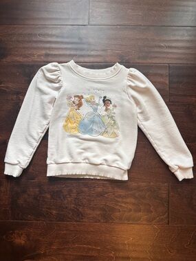 Little Sleepies Disney Princess Puff Sleeve Crewneck